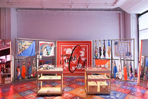 vogue editor hermes scarf|At the Hermès Carré Club, the Silk Scarf Becomes an Artist.